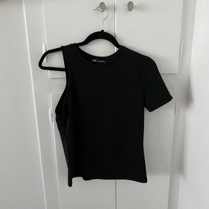 Zara asymmetrical top